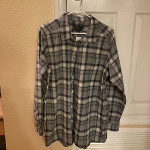 Pendleton Virgin Wool Gray Flannel